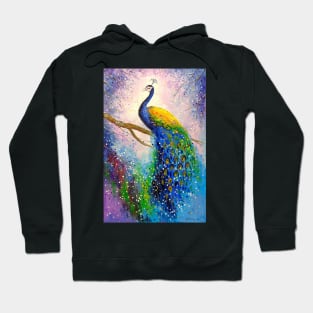 Gorgeous peacock Hoodie